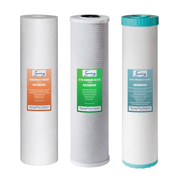 3Stage Whole House Water Replacement Filter Set 3PK
